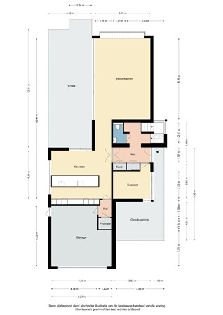 Plattegrond - Koningskaars 20, 6418 PR Heerlen - Koningskaars 20 Heerlen - Begane grond 2D.jpg